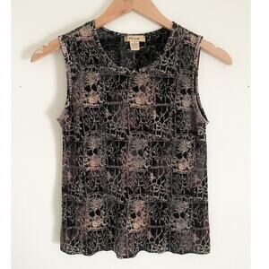 Vintage Accordion Tank Top